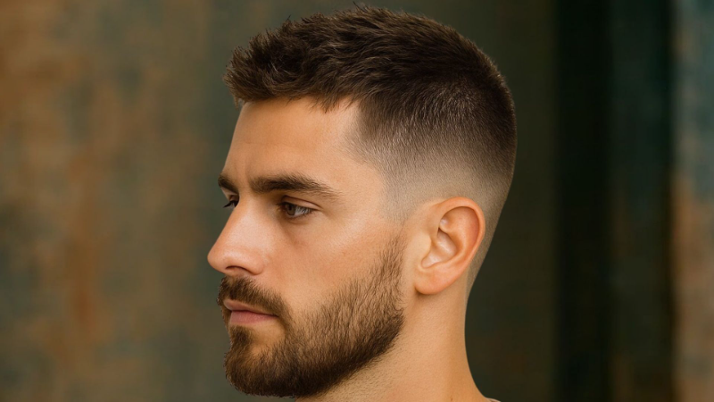 model rambut pria pendek rapi